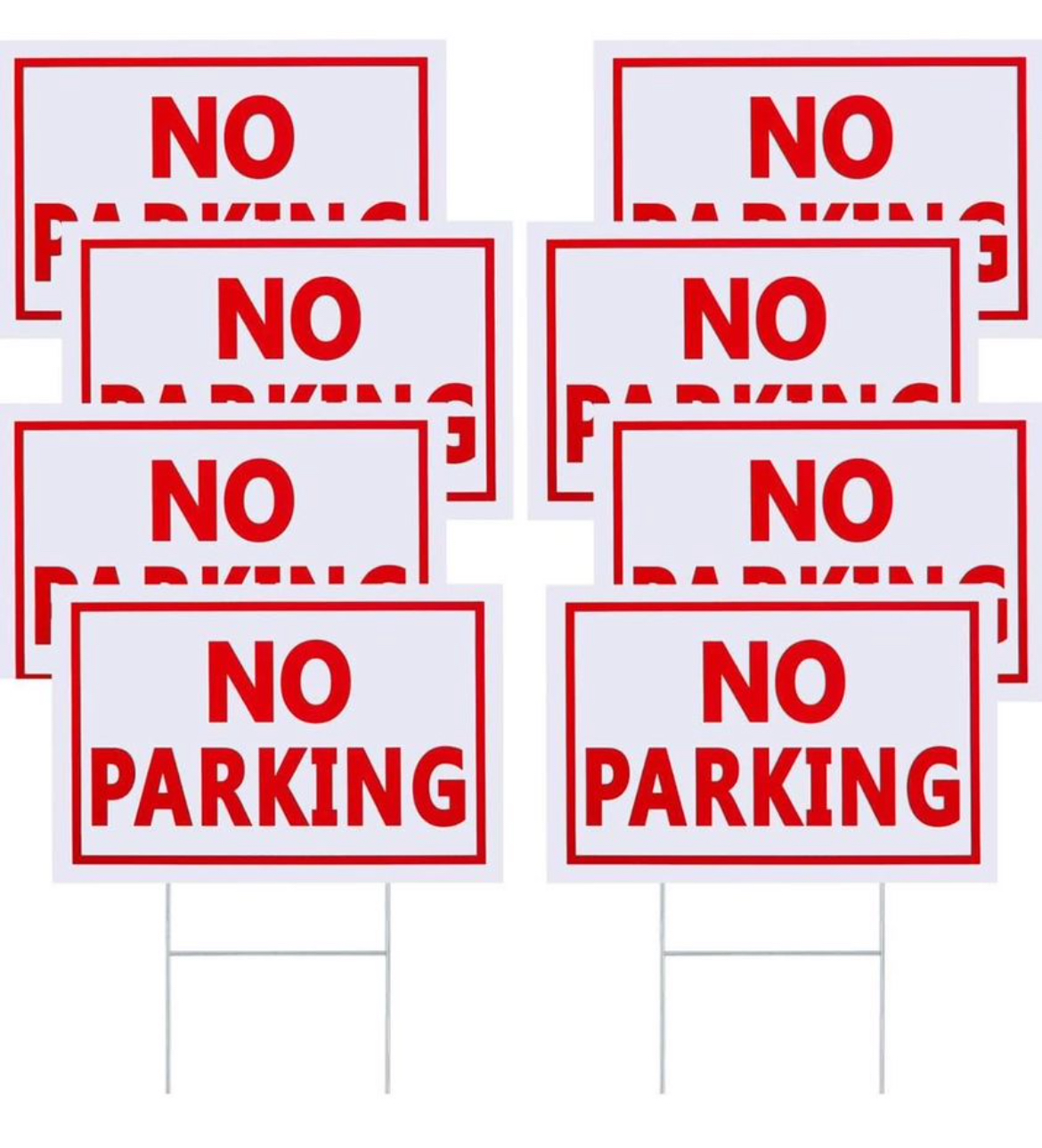 No Parking Signs (8)